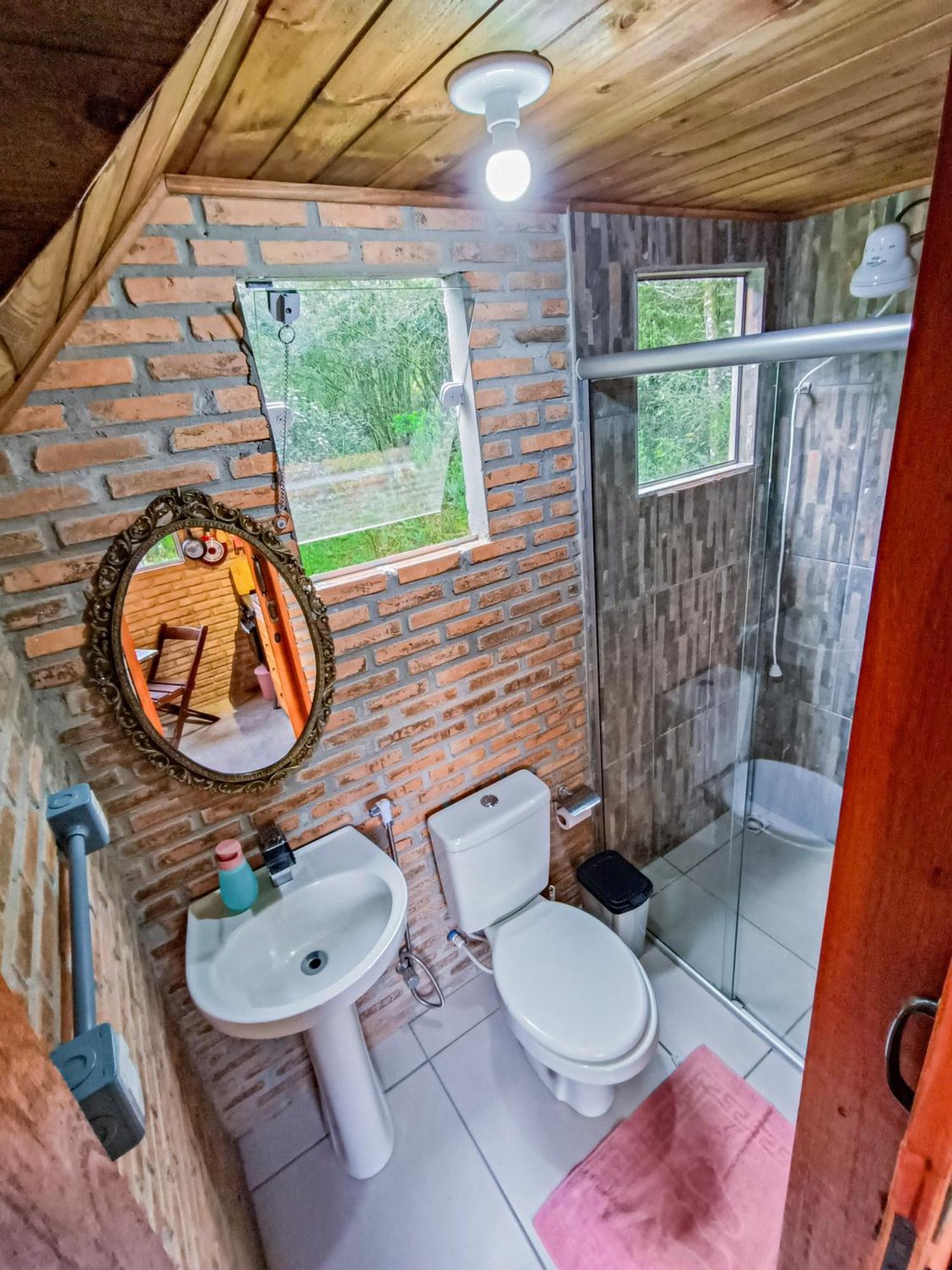 Cabana Na Floresta Rincao Do Fortaleza Камбара Экстерьер фото