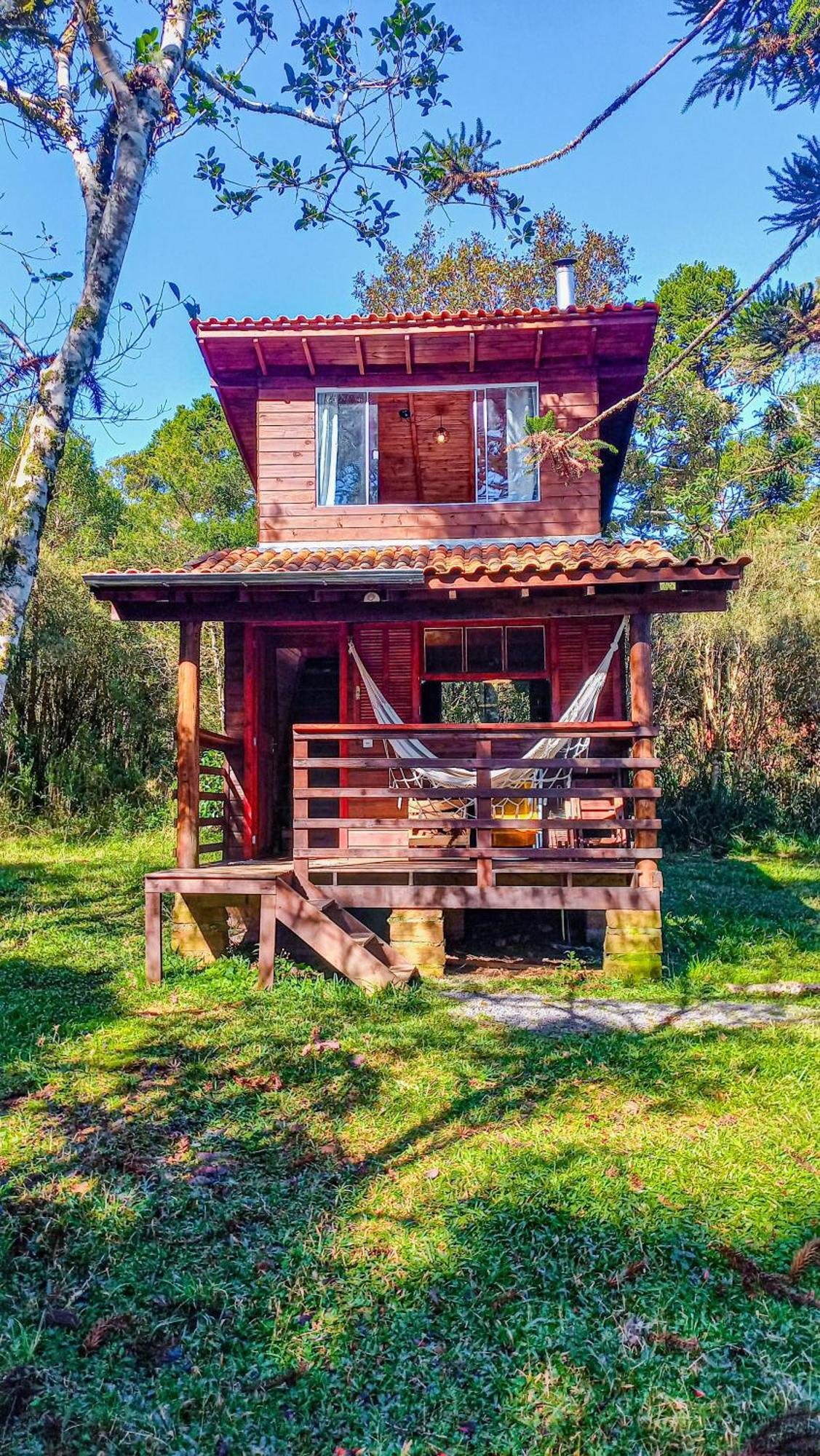 Cabana Na Floresta Rincao Do Fortaleza Камбара Экстерьер фото